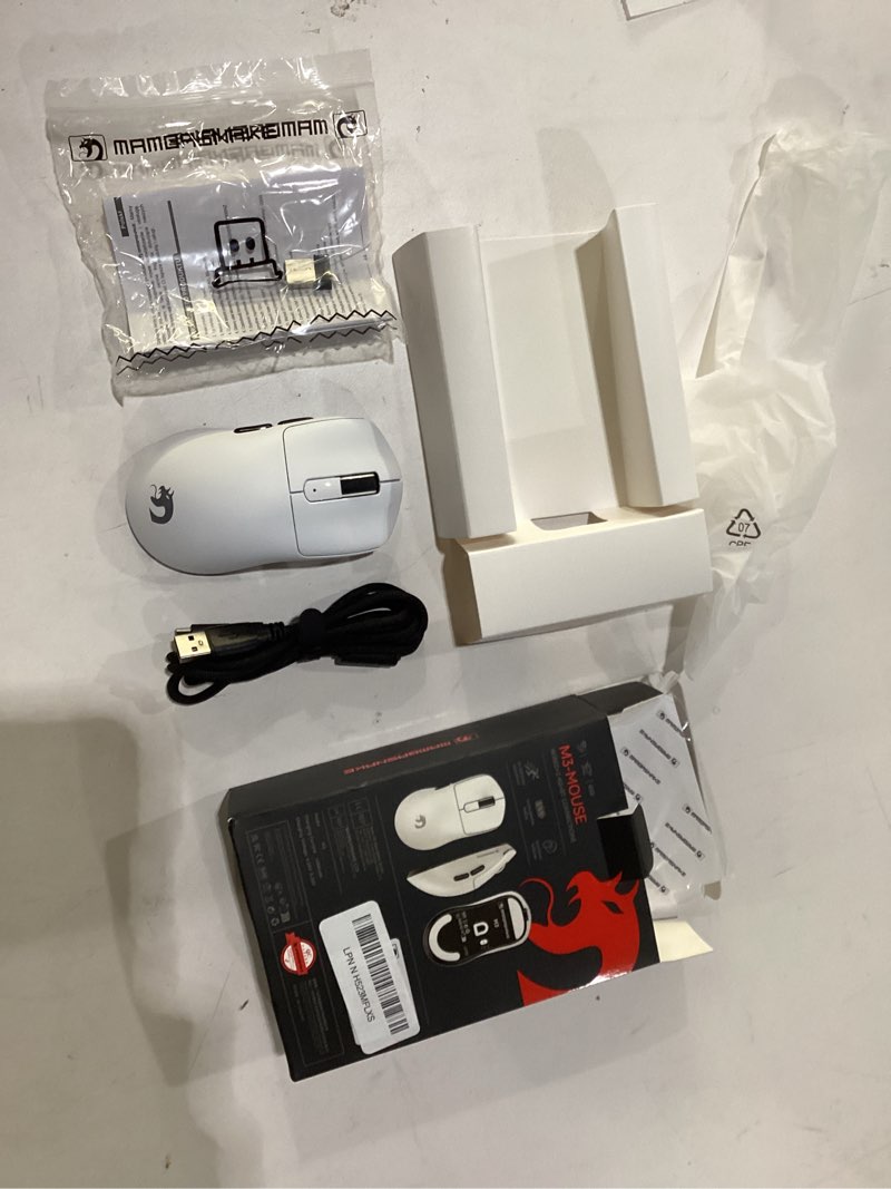 MAMBASNAKE M3 Wireless Gaming Mouse,39g Ultra-Lightweight BT/2.4GWireless/Wired Gaming Mouse,PAW3395