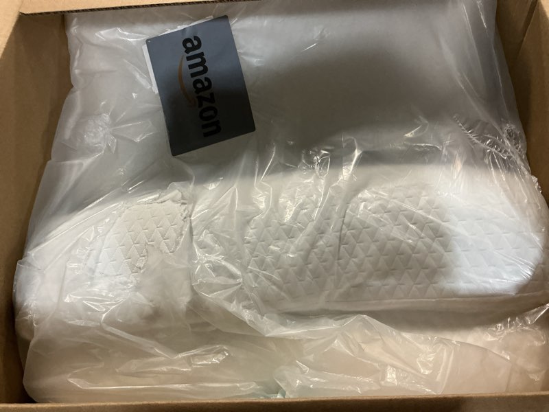 Condition photo showing Good Condition for 3PCS Wedge Pillow Set for After Surgery, Adjustable Back Pillow for Bed Sitting up, Acid Reflux, Bed Wedge Pillow Headboard for Sleeping & Snoring, Orthopedic Pillow for Post Surgery, White White/Grey 3pcs