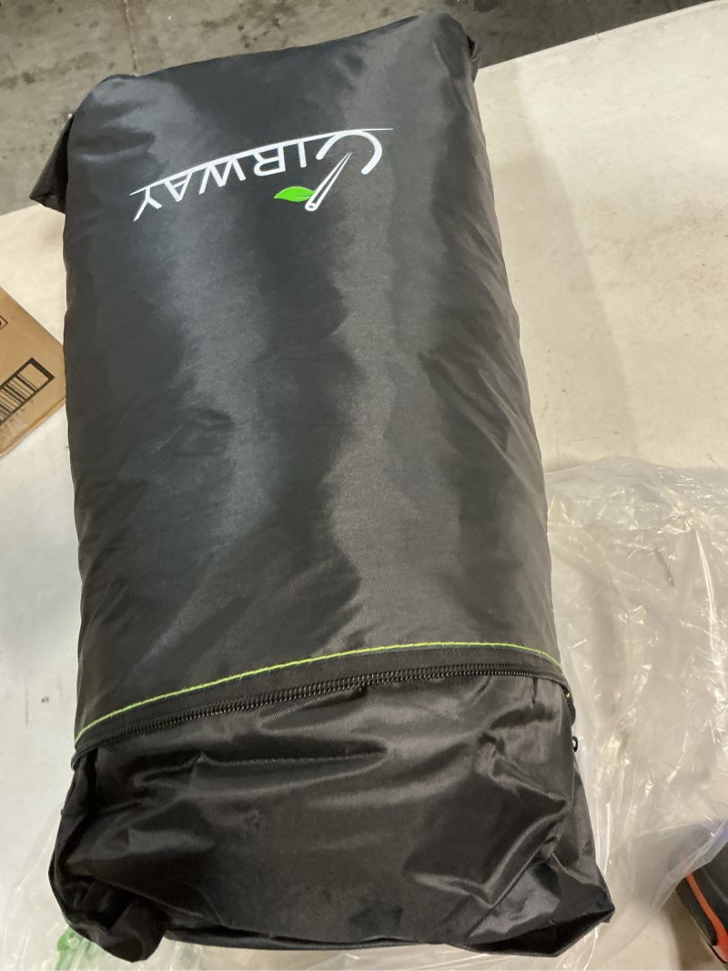 Condition photo showing Good Condition for uirway 18 ft round pool cover with reflective strips, swimming pool cover for above ground pools, solar cover including rope tie and luminous ground nails, pu tarp snug fit for uv protected