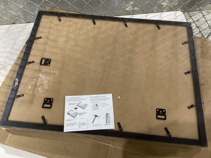 Condition photo showing New/Like New for 8.5x11 Picture Frame Black Set of 3, Certificate Frame Poster and Photo frame, Horizontal and Vertical Formats for Wall or Tabletop, 8.5x11 Frame with Shatter Resistant Plexiglass, best gift Black 8.5X11 (Pack of 3), SIMILAR TO STOCK PHOTO NOT EXACT SIZE 