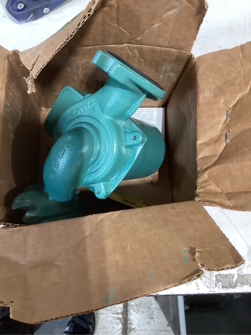 Condition photo showing As Is for taco circulator pump