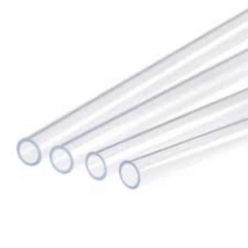 MECCANIXITY Acrylic Pipe Rigid Round Tube Clear 1/2"(13mm) ID 19/32"(15mm) OD 20" High Impact for Li
