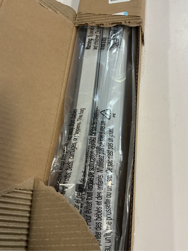 Condition photo showing Good Condition for UNISHADES No Drill Blinds for Windows 1" Aluminum Cordless Mini Blinds L-Shaped Slat 100% Privacy, for Window Size 30.5" W × 48" H - White White 30.5" W × 48" H