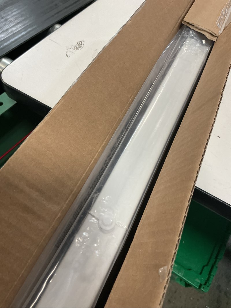 Condition photo showing Good Condition for lazblinds no tools no drill 1" vinyl mini blinds, cordless blinds for windows, light filtering horizontal window blinds & shades, 46" w x 64" h, white cordless-white 46" w x 64" h