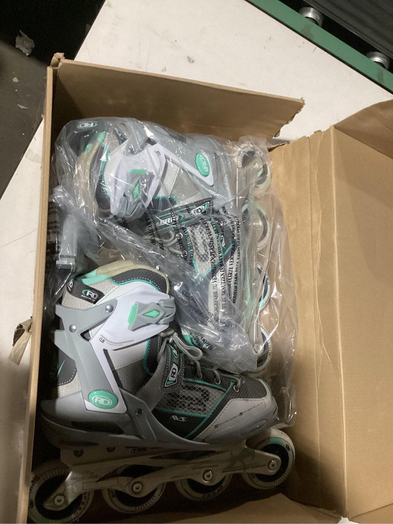 Condition photo showing As Is for Roller Derby AERIO Q-60 Women's Inline Skates