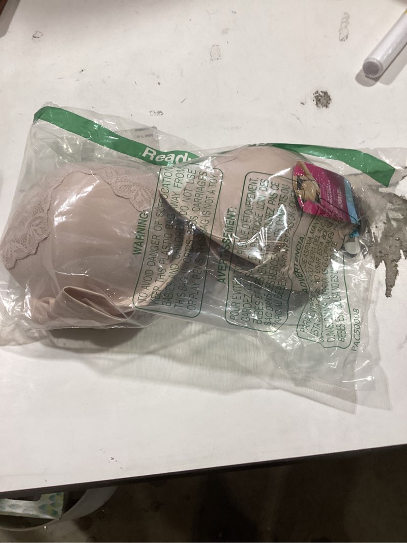 Condition photo showing New/Like New for Maidenform Women's Comfort Devotion Your Lift Underwire Bra With Lace Trim, Convertible Straps 36C Sandshell