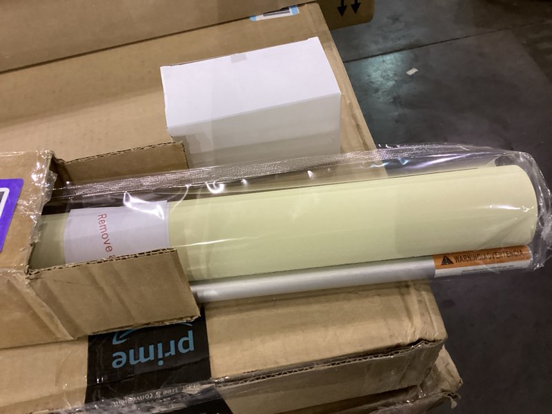 No Drill No Tools 100% Blackout Roller Shade | UV Protection | Easy-Care Fabric | Roller Blind for W