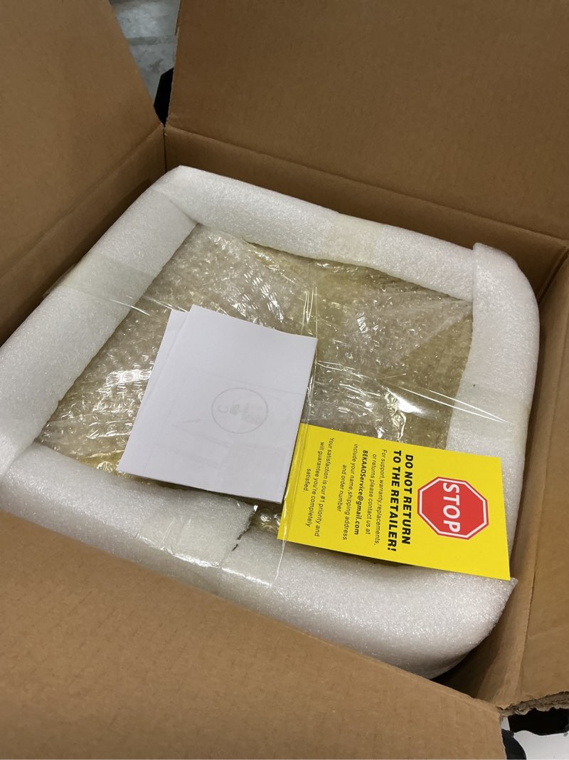 Condition photo showing Good Condition for Gold Nightstand with Storage, 2 Tier Small End Tables Bedroom, Modern Side Tables Living Room with 4 Legs, Square Accent Table for Small Spaces Indoor Outdoor, Easy Assembly Gold Rectangular