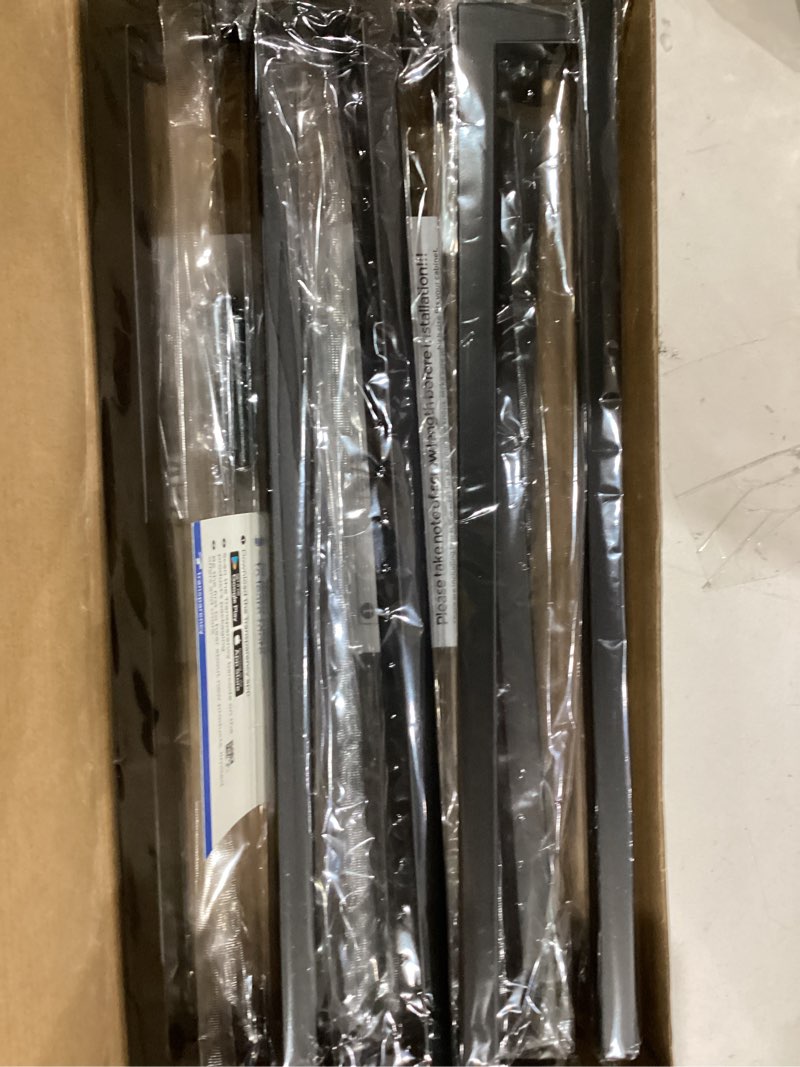 Condition photo showing New/Like New for Ravinte 10 Pack 12-3/5 Inch Kitchen Square Cabinet Handles Matte Black Pulls Black Drawer Pulls Kitchen Cabinet Hardware Handles 10 13 Inch (12-3/5 Inch Hole Center)