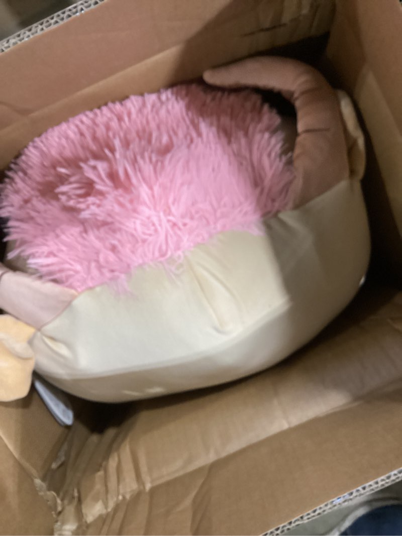 Condition photo showing Good Condition for Squishmallows Original 20in Samson The Cookie Highland Cow with Bowtie – Official Jazwares Easter Plush (Jumbo) Cookie Cow