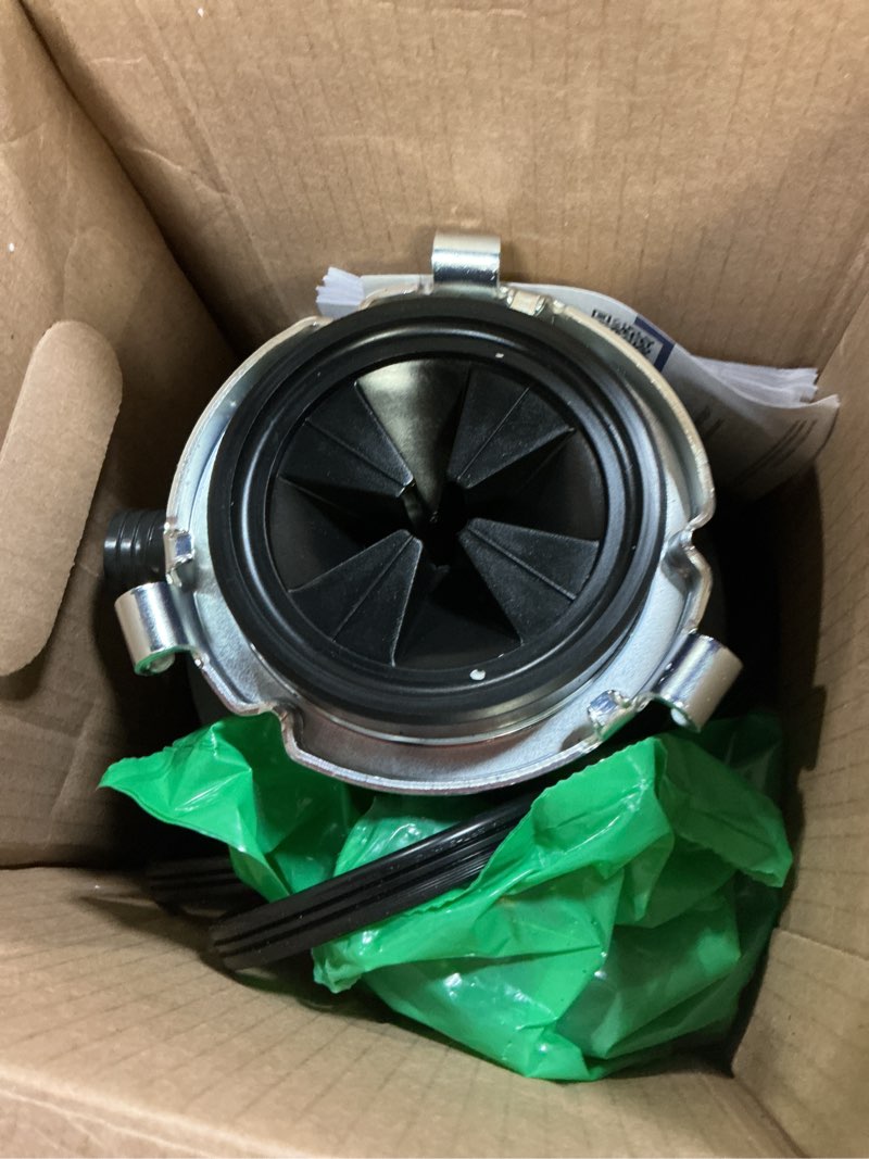Condition photo showing Good Condition for insinkerator garbage disposal with power cord, badger 1, standard series, 1/3 hp continuous feed, black