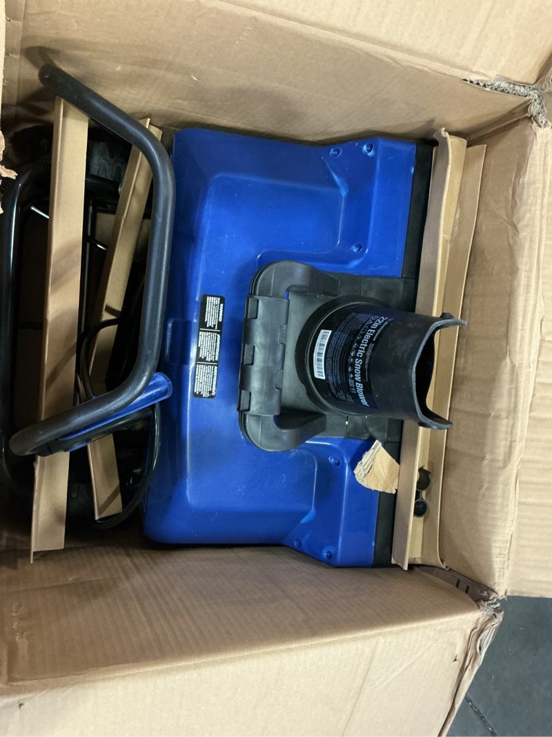 Condition photo showing Good Condition for Westinghouse WSnow22 Corded Snow Blower 22 Inch, Steel Auger, Dual LED Lights, Electric Snow Blower with 25ft Throwing Distance, Plows 840lbs/min, Adjustable Chute