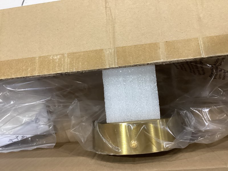 Condition photo showing New/Like New for kaisite bathroom lighting fixture over mirror - 30 inch gold vanity light 24w 4000k dimmable modern led vanity light fixture rotatable bath vanity light bar for bathroom gold-4000k 30 inch
