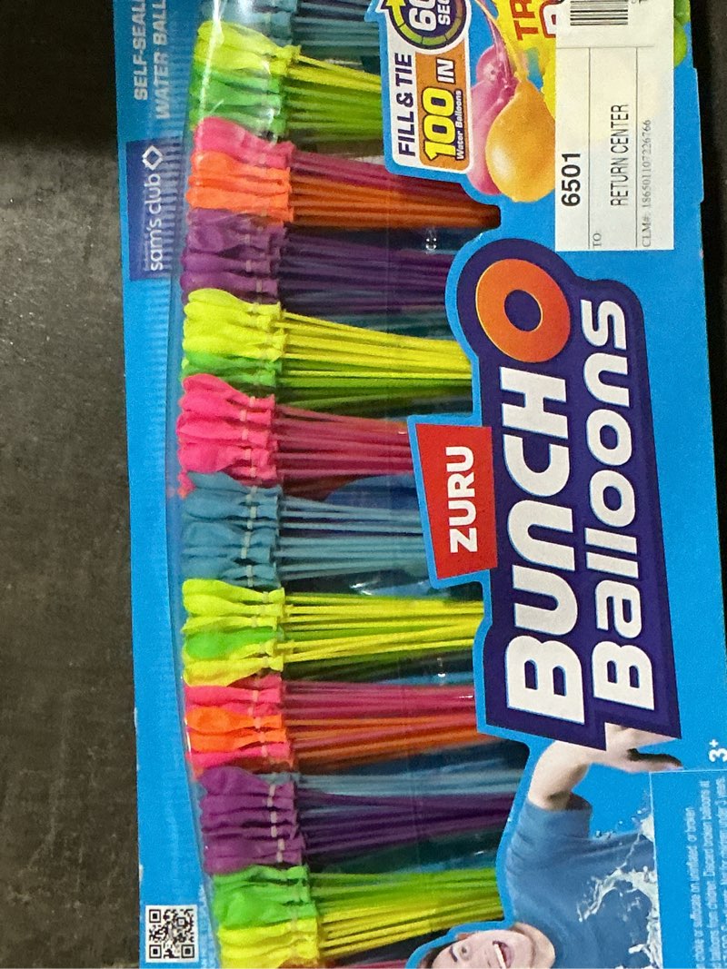 Condition photo showing New/Like New for zuru bunch o balloons 400 rapid-fill self-tying recyclable water balloons  12 pk