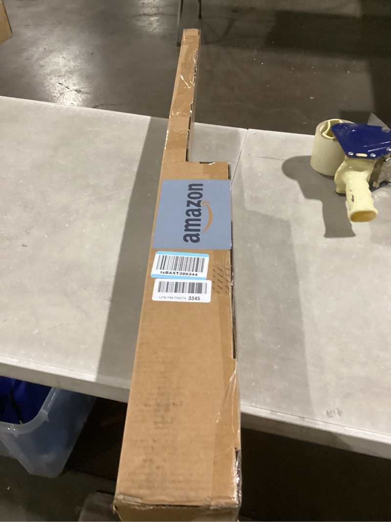 Condition photo showing Good Condition for Ivilon Drapery Treatment Window Curtain Rod - Square Design 1 1/8 Rod. 48 to 86 Inch. Black 48 to 86 in.
