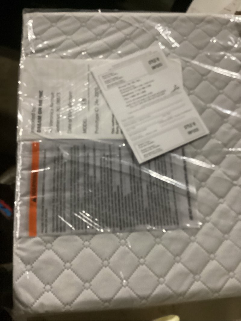 Condition photo showing New/Like New for dream on me luna haven 2" cradle mattress – lightweight firm polyester fiber core, waterproof & easy-clean, stain & odor resistant, greenguard gold and bsa certified (36" l x 18" w x 2" h)