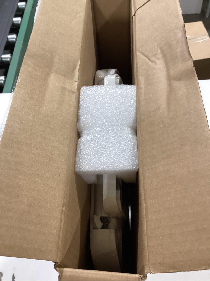 Condition photo showing As Is for KOHLER K-26801-0 Impro ReadyLatch Quiet Close Elongated Toilet Seat, White Toilet Seat, Grip-Tight Bumpers, New Home Essentials, Slam Prevention White Elongated