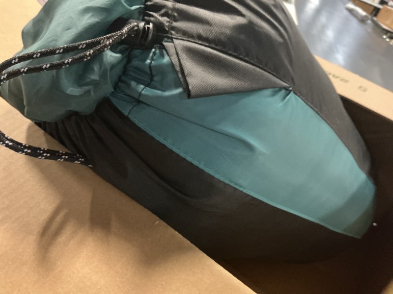 Condition photo showing Good Condition for teton celsius regular, 25f, 20f, 0f degree sleeping bags, all weather bag for adults and kids, camping made easy and warm, travel sack included lagoon regular 20f