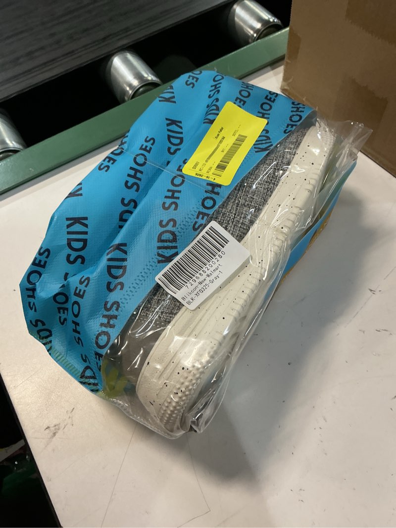 Condition photo showing Good Condition for blikcon boys girls slip-on casual boat shoes light-weight lace up loafers(toddler/little kid/big kid)