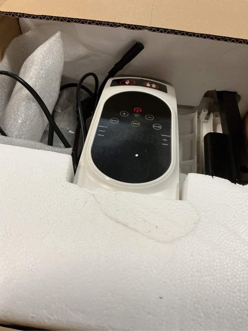 Condition photo showing Good Condition for Under Desk Elliptical Exercise Machine, Electric Ellipse Leg Exerciser as Seen on TV, 15 Speeds Foot Exerciser While Sitting for Seniors, Portable Seated Pedal Exerciser for Home Office