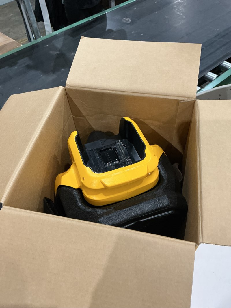 Condition photo showing As Is for dewalt 20v max cordless wet-dry vacuum (tool only)