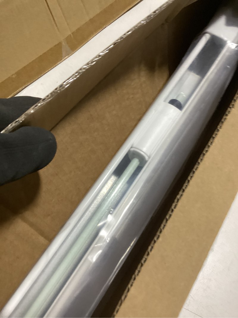 Condition photo showing Good Condition for LazBlinds No Tools No Drill Cordless Cellular Shades, Blackout Light Blocking Honeycomb Shades for Home, Thermal Insulation Blinds for Windows, 31" W x 36" H, White Blackout-white 31" W x 36" H