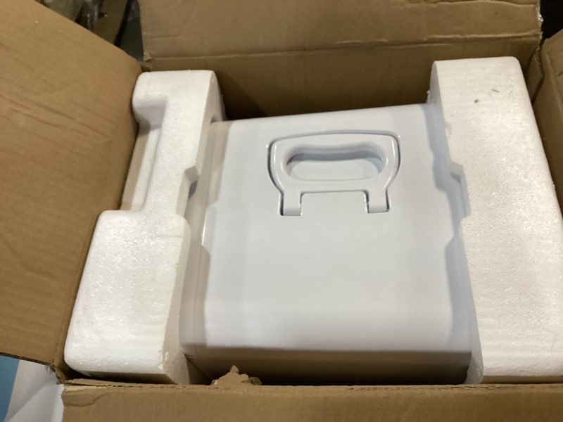 Condition photo showing New/Like New for Antarctic Star Compact Mini Fridge, 10L Portable Small Refrigerator, 2.6 Gal Mini Fridge with AC/DC Adapters, Small Cosmetics Cooler for Beverage, Food, Makeup, Bedroom, Office, Dorm, White