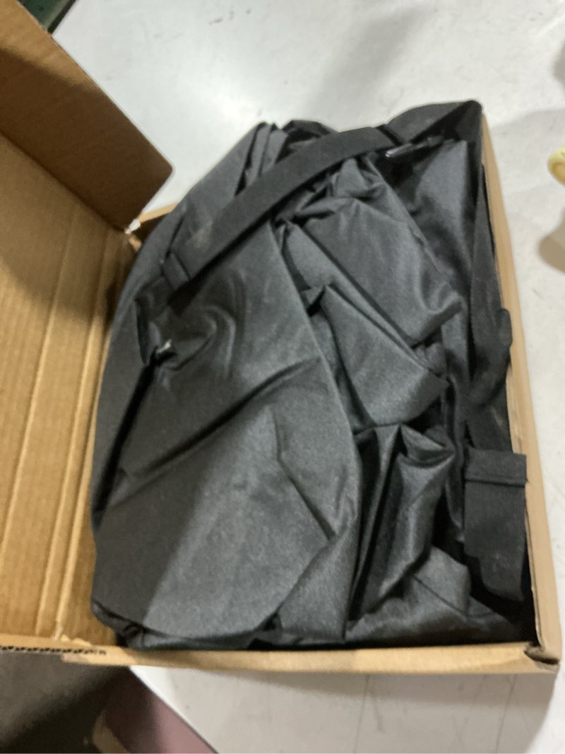 Condition photo showing As Is for zettum riding lawn mower cover - lawn tractor covers waterproof & heavy duty, 600d outdoor mower cover universal fit with storage bag for john deere, ego, toro, craftsman, husqvarna, honda and more senior black - riding mower