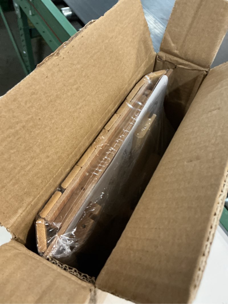 Condition photo showing New/Like New for bn-link bread box, bamboo wood bread storage box for kitchen countertop, assembly required bread bin