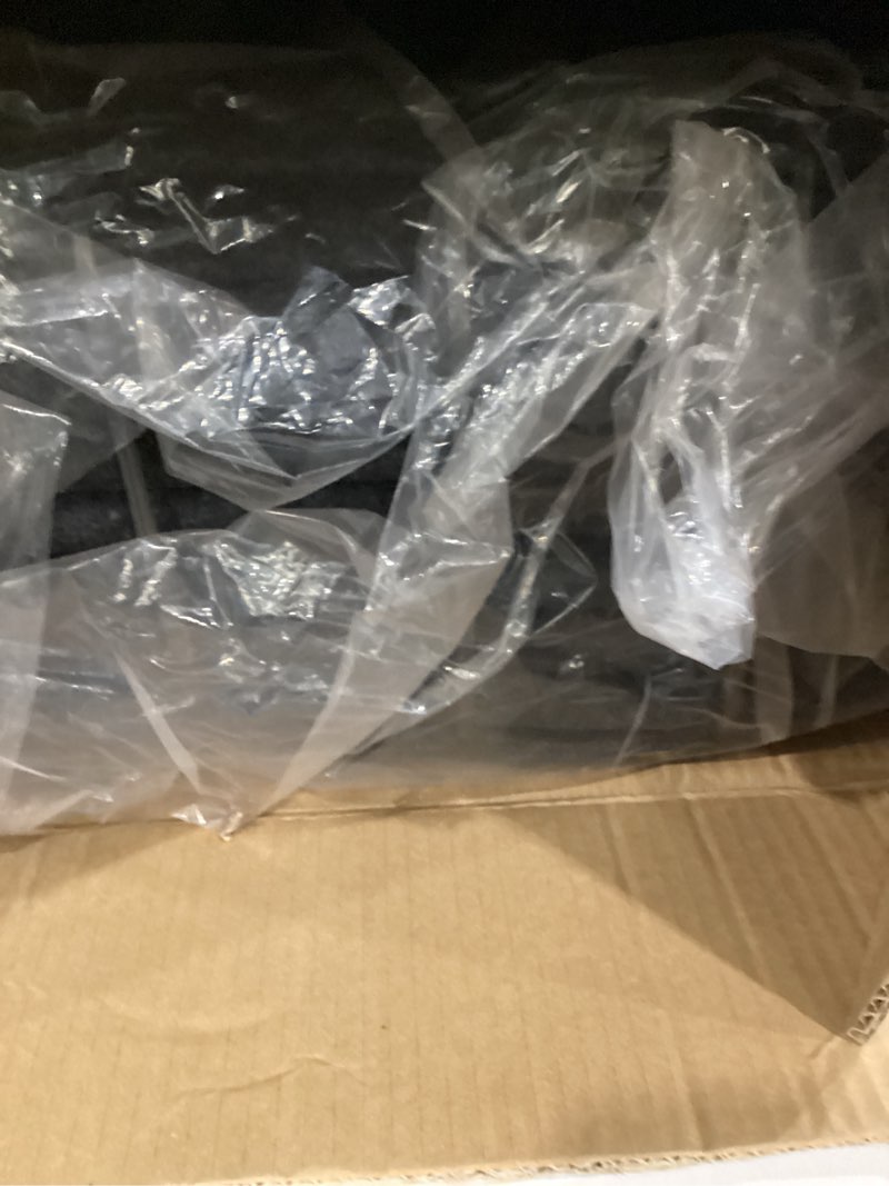 Condition photo showing New/Like New for HOMBYS Garage Floor Mats for Under Car, Dark Grey Garage Flooring Rug, Motorcycle Oil Spill Mat, Absorbent Oil Garage Parking Mat 7'9"x18', Non Slip and Waterproof Backing