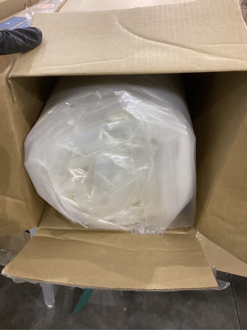 Condition photo showing New/Like New for FDW | 5 Inch Twin Mattress | Medium Firm | Gel Memory Foam Mattress | White | Bed in a Box, CertiPUR-US Certified | Pressure Relief, Cooling Ventilated Foam | Washable Removable Cover White Twin 5 IN