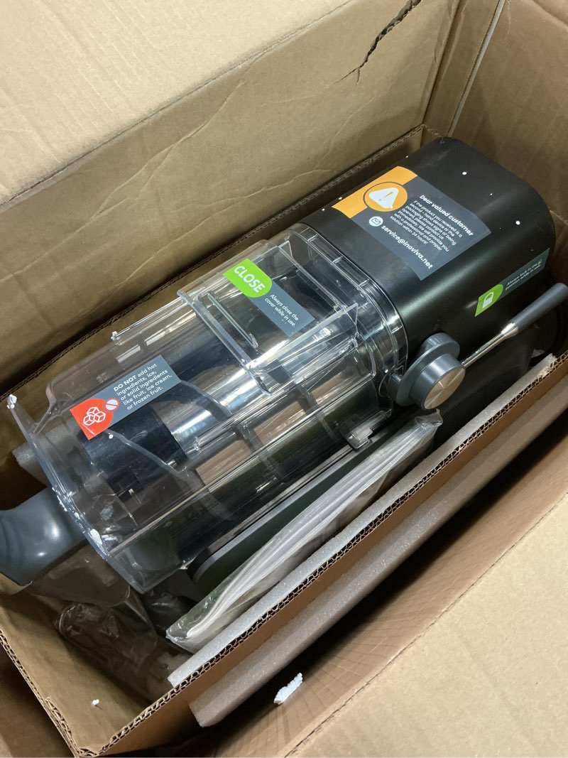 Condition photo showing As Is for Slushie Machine, No Ice Needed, 88 oz INOVIVA Slushy Machine for Home with Self-Cleaning Function, Professional Frozen Drink Maker, 5 Preset Programs, Frozen Margaritas, Frappés, Milkshake S2.1