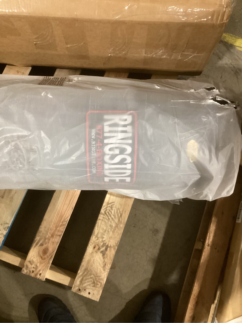 Condition photo showing New/Like New for Ringside 100-pound Powerhide Boxing Punching Heavy Bag (Soft Filled) Black, 100 LBS