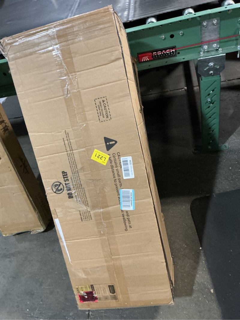 Condition photo showing New/Like New for zmishibo 84" industrial ceiling fans with lights, large ceiling fan with 3cct, 8 reverisble aluminum blades, quiet dc motor, 6-speed remote, indoor/outdoor ceiling fans for patios/garage/porch, black 84in black