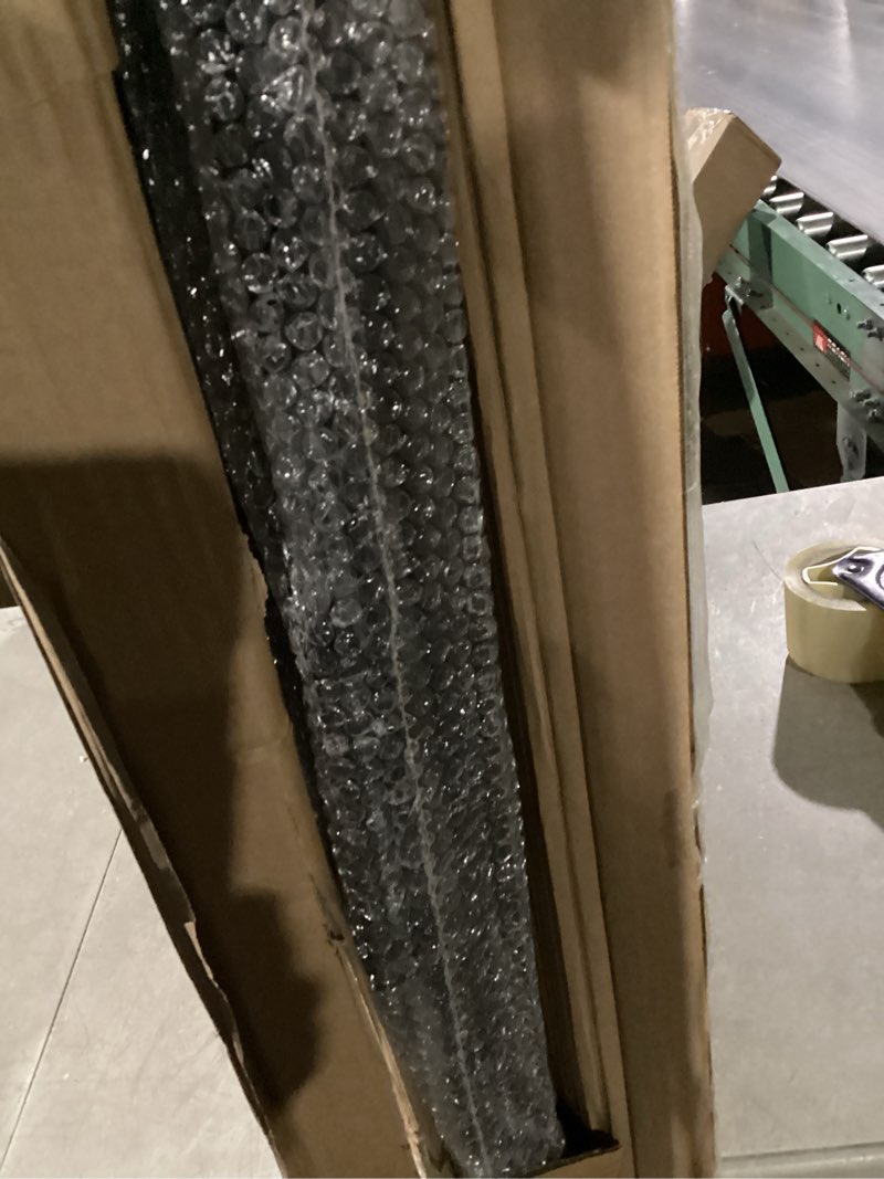 Condition photo showing New/Like New for 41" extra tall baby gate for big dog no jumping over,54.7-63.0" wide pet safety gate indoor for doorways no drilling,auto close child puppy gates for stairways pressure mounted (black) black-41"tall 55-63.0'' wide
