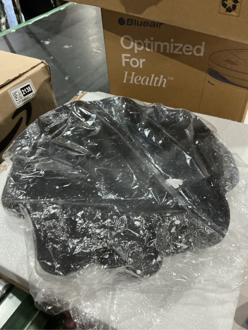 kewool scalloped decorative bowl home decor - 12.6" modern handicraft large shell ruffle decorative 