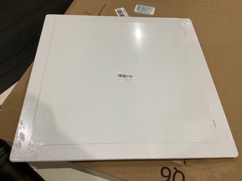 Condition photo showing New/Like New for suteck plumbing access panel for drywall ceiling 18 x 18 inch reinforced plastic wall access doors removable hinged white