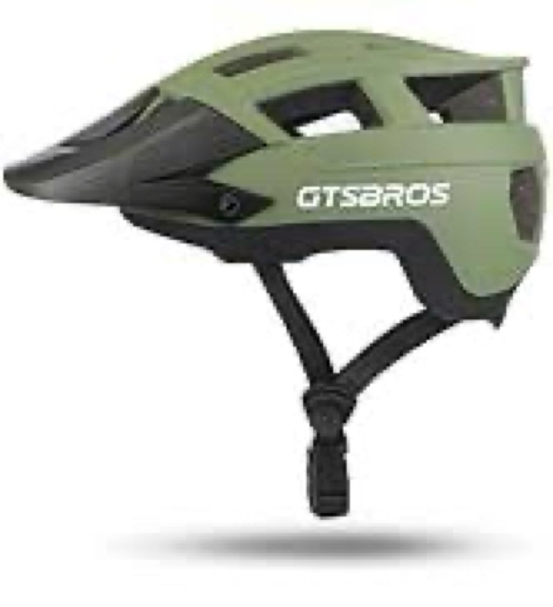 GTSBROS Mountain Bike Helmet for Adults - Adjustable Dual Shell Lightweight MTB Bicycle Helmet with 