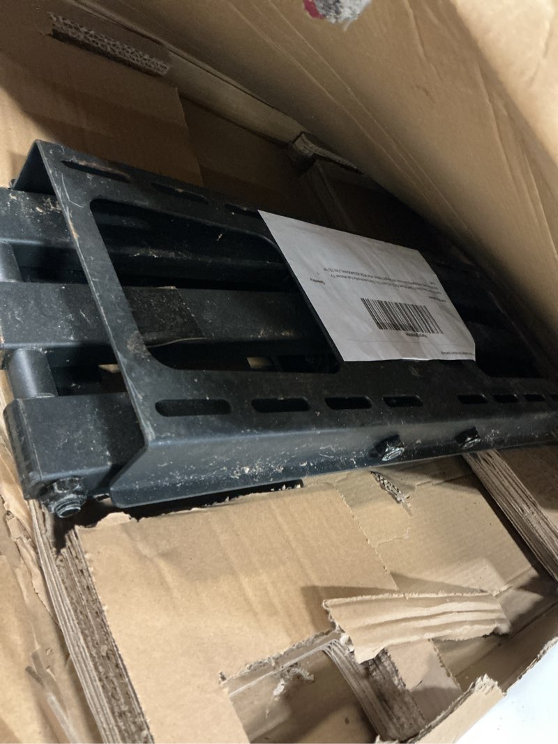 Condition photo showing As Is for montek 0.77" ultra slim tv wall mount for 37-75 inch tvs, thin low profile full motion tv wall mount with articulating dual arms, 4x weight tested, max vesa 400x400mm, fits 16/18" studs 37"-75" tv