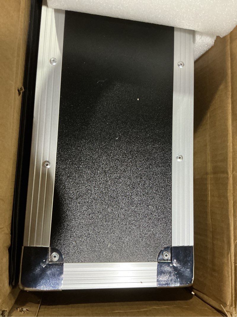 Condition photo showing Good Condition for jiyang portable photo booth compatible with any ipad,photo booth stand shell with chacktok photobooth vip member and flight case,free custom logo,perfect for parties,wedding and events(black) for 10.2,10.9,11,12.9,13 black - flight case