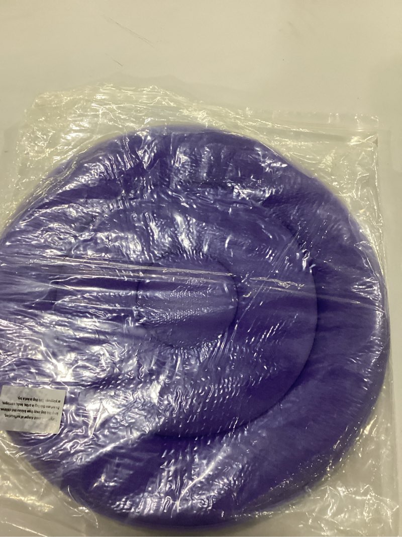 Condition photo showing New/Like New for Swivel Seat Cushion 360 Degree Rotating Seat Cushion Light Weight Portable Pivot Disc Pad for Elderly, Pregnant Woman, Swivel Car Seat. Easy Turning from Bed to Wheelchair or Chair-17.7"X17.7" 45cmX45cm-Purple