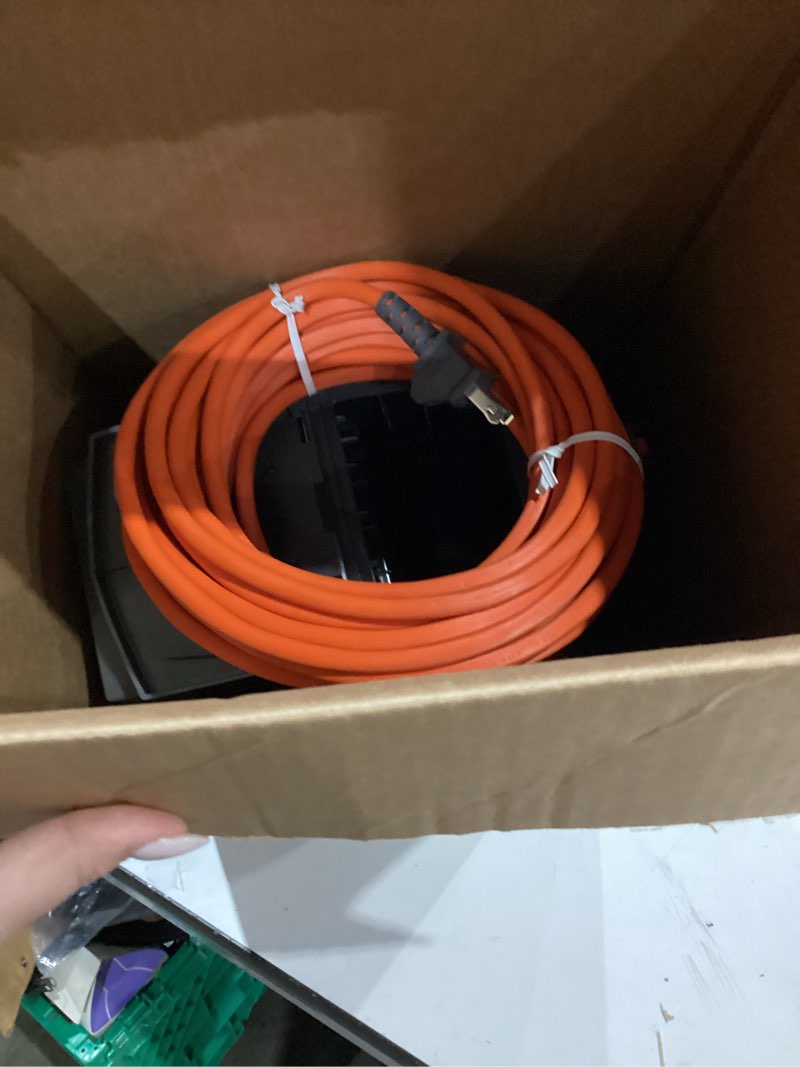 Condition photo showing Good Condition for Hoover Commercial PortaPower Lightweight Canister Vacuum Cleaner, Bagged Canister Vac with Attachments, 2-in-1 Vac and Blower, Corded Vacuum Cleaners for Commercial Use