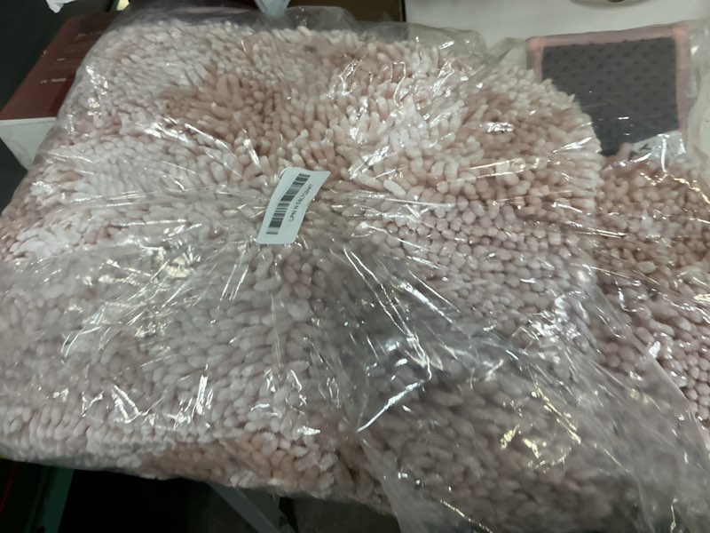 Condition photo showing Good Condition for yimobra bathroom rugs sets 2 piece, soft absorbent bath mat and u-shaped toilet rug with non slip backing, luxury shaggy bath mats for bathroom, machine washable, 24"x17"+24"x20", khaki khaki 24x17 + 24x20 inch