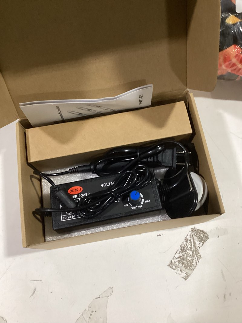 Condition photo showing Good Condition for 4 in 1 Foam Cutter Set with Digital Voltage Controller, GOCHANGE Electric Cutting Machine Pen Tools Kit, 100-240V /18W Styrofoam Cutting Pen with Electronic Voltage Transformer Adaptor FMC-05