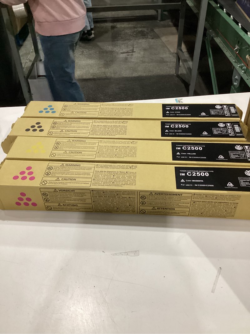Toner cartridge im c2500 set of 4