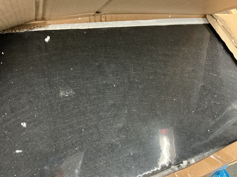 Condition photo showing Good Condition for Yuzzy Wood Panels for Wall and Ceiling - 108 x 11 Inch Wood Slat Acoustic Panels 2 PCS - Modern Sound Absorbing Wall Panels for Interior Wall Decor for Home, Office, Studio - Rustic Gray Oak 2pcs - 108 * 11 in Rustic Gray Oak