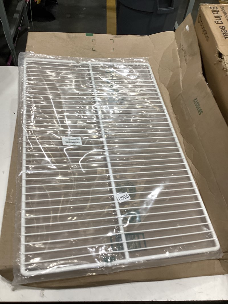 Condition photo showing New/Like New for 240360908 refrigerator replacement shelves 25.5" x 16.5" for frigidaire, kenmore refrigerator shelf - replaces ap5805565?240360905, 240360901, 3189137, ps9492365 240360908 1pcs