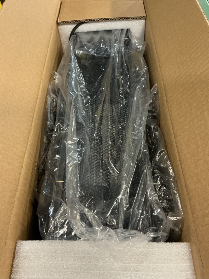 Condition photo showing Good Condition for 2026 New Space Heater, 1500W Portable Heater with Remote, Quiet Heating Electric Heater for Indoor, PTC Ceramic Fast and Safety Heat, 75° Oscillation & 12H Timer, for Home Bedroom Office Patio 1500W Heater