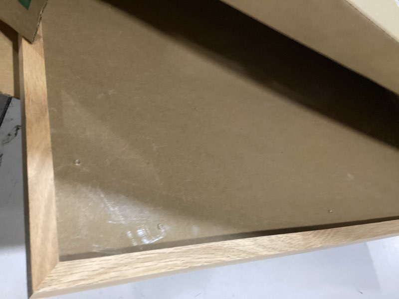 Condition photo showing Good Condition for 6x6 Oak Wood Picture Frame - Minimalist 6x6 Picture Frame, 6"x6" Frame Wood, Natural Solid Wooden Picture Frames for Wall Art Photo and Prints(1 Pack, Beige) Beige-1P 6x6