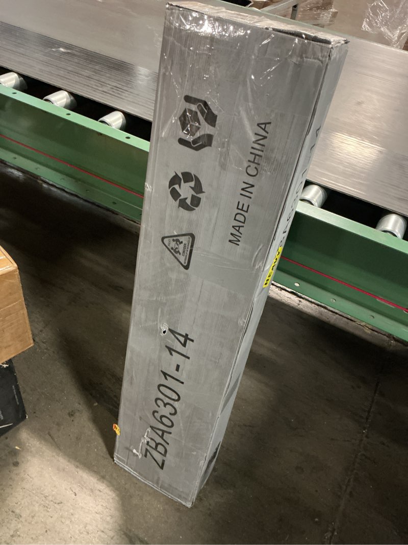 Condition photo showing New/Like New for 14in High Solid Bamboo Wood Platform Twin Size Bed Frame with Headboard, Reinforced Heavy Duty Metal Slats, Noise Free, No Box Spring Needed, Easy Assembly Natural Twin 14 inch